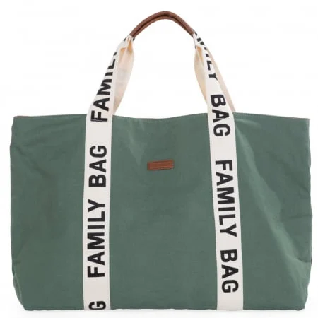 ÎNGRIJIREA BEBELUȘULUI - Geanta Childhome Family Bag Signature Verde