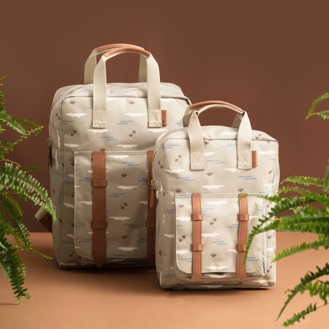 Ghiozdan sustenabil Fresk pentru copii Croco S [1]