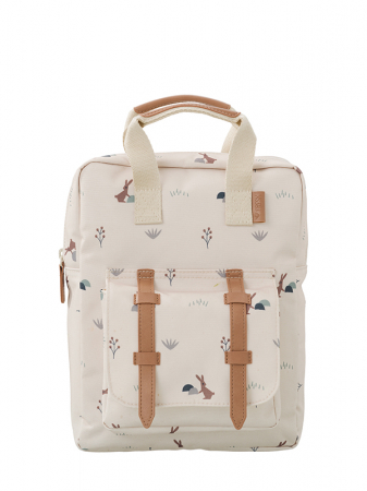 KIT DE FESTIVAL - Ghiozdan sustenabil Fresk pentru copii model Rabbit Sandshell S