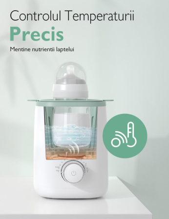 Incalzitor biberoane si mancare Momcozy Nutri Smart Analog [1]