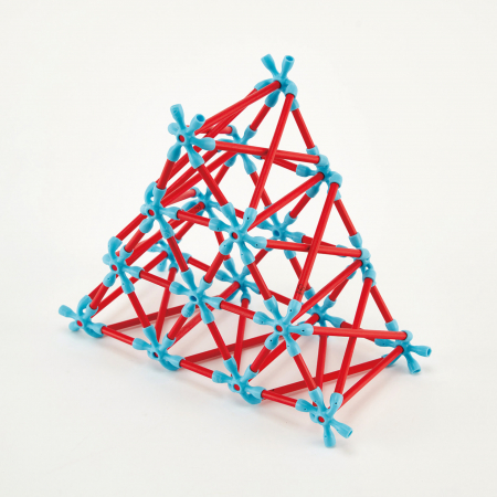 JUCARII & JOCURI - Jucarie din bambus Flexistix - Constructor creativ (133 piese)