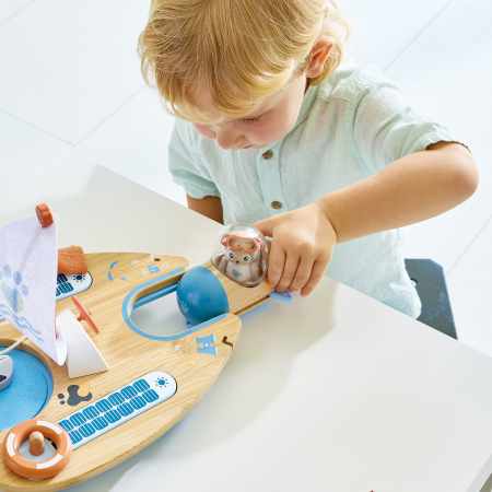 Jucarie din lemn - Catamaran (18 piese) [1]