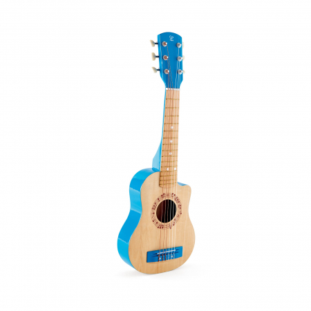 Jucarii instrumente muzicale - Jucarie din lemn - Chitara blue lagoon