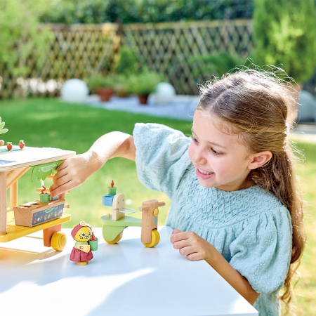 Jucarie din lemn - Magazinul de sucuri Eco (26 piese) [2]