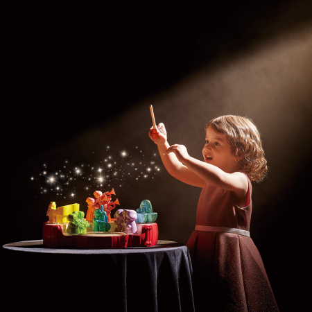 Jucarie din lemn - Micul dirijor de orchestra [1]