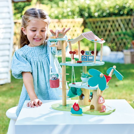 Jucarie din lemn - Sediul padurarului (21 piese) [3]