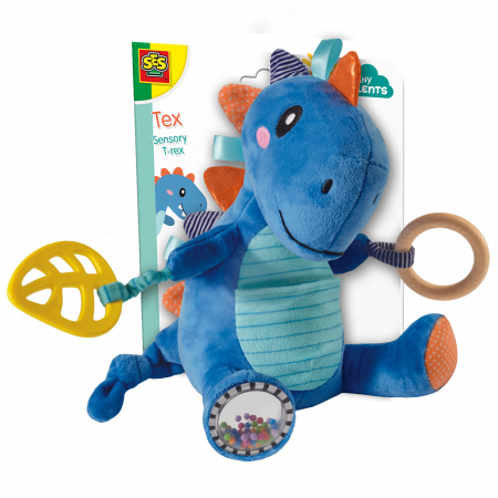 Jucarii Senzoriale - Jucarie senzoriala bebelusi - Dinozaur T-rex