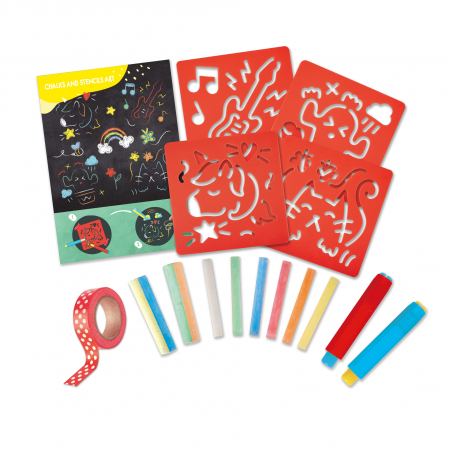 Kit desene cu creta - 22 piese [1]