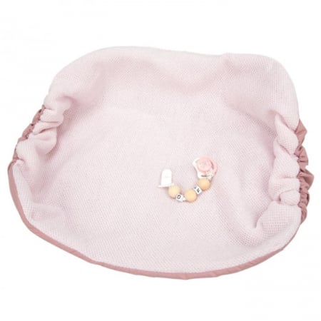 Papusa Reborn bebelus realist Arias Inna 38 cm White -Pink [6]