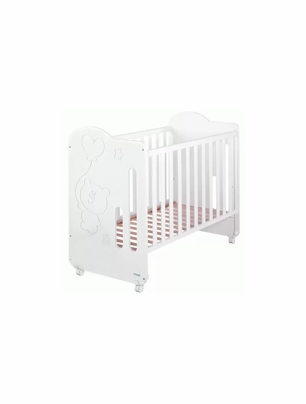 Patut Micuna Sweet Globito 120x60cm Alb -RESIGILAT [2]