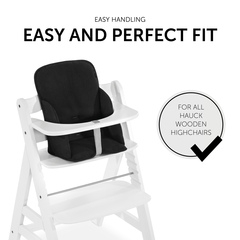 Perna reductor scaun hranire Alpha, Cosy Select, Waffle Pique Black [5]