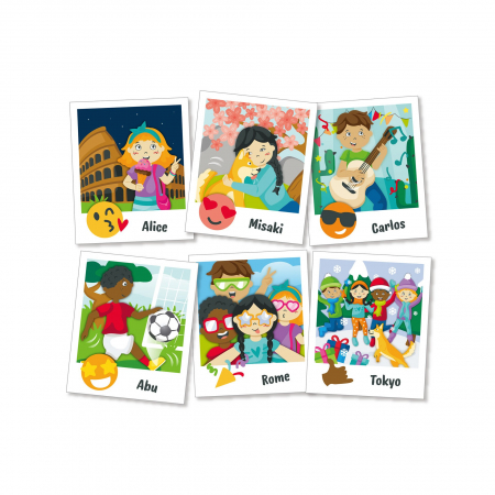 Puzzle - Puzzle pentru copii 2 in 1 In jurul lumii (100 piese)