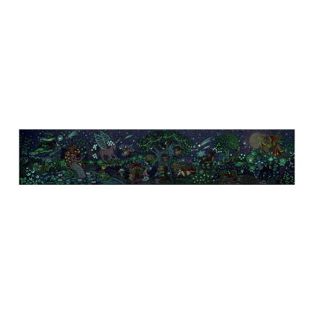Puzzle pentru copii fosforescent cu Zane (200 piese, 1.5m) [5]