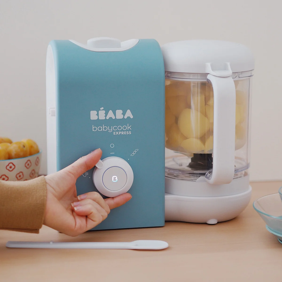 ROBOȚI DE BUCĂTĂRIE - Robot Beaba Babycook Express Baltic Blue