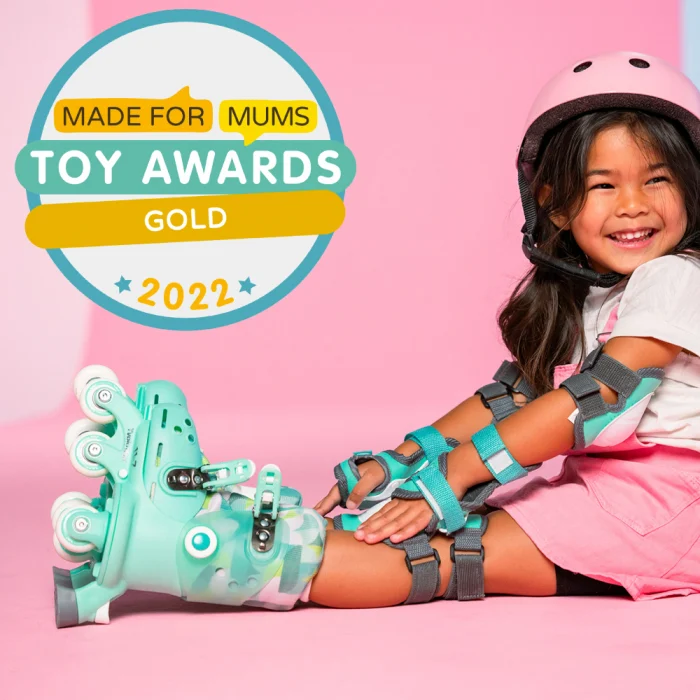 Role ajustabile Yvolution Twista Skates marime 23-28 Green [4]