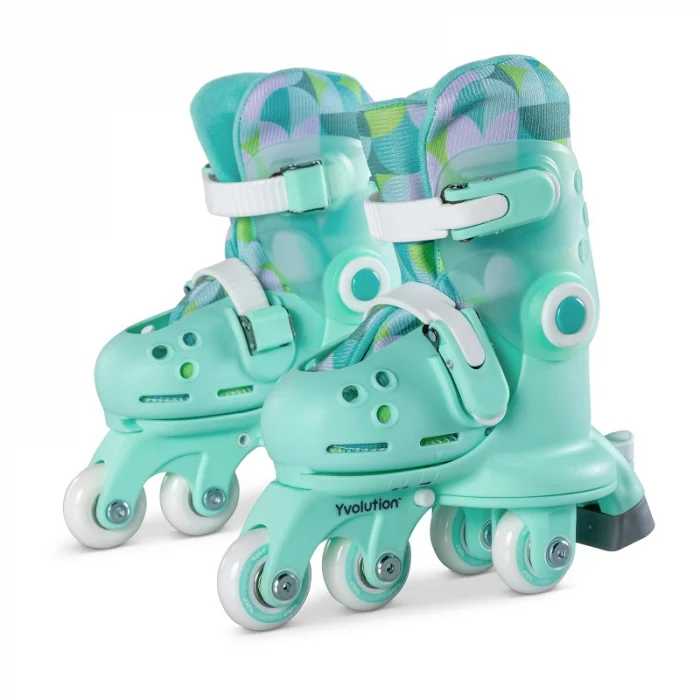 Role ajustabile Yvolution Twista Skates marime 23-28 Green [0]