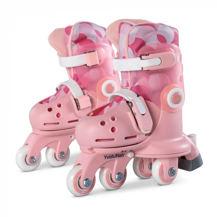 Role ajustabile Yvolution Twista Skates marime 23-28 Pink [0]