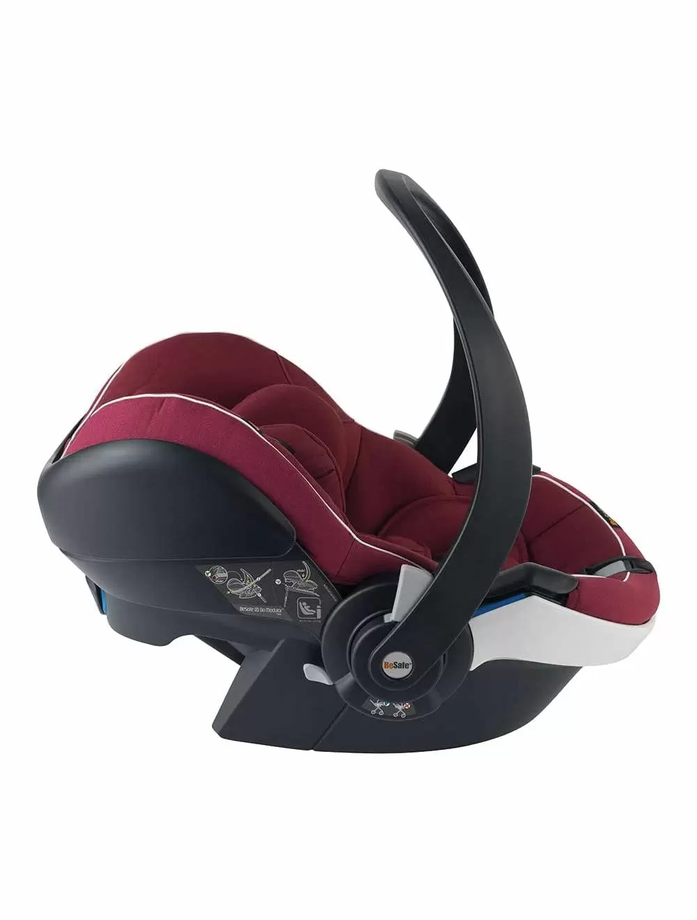Scaun auto Besafe iZi Go Modular X1 i-Size Burgundy Melange [3]