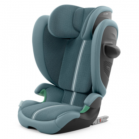 SCAUNE AUTO TIP ÎNALȚĂTOR CU SPĂTAR - Scaun auto Cybex Solution G2 Stormy Blue
