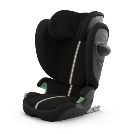 SCAUNE AUTO TIP ÎNALȚĂTOR CU SPĂTAR - Scaun auto Cybex Solution G2 Moon Black