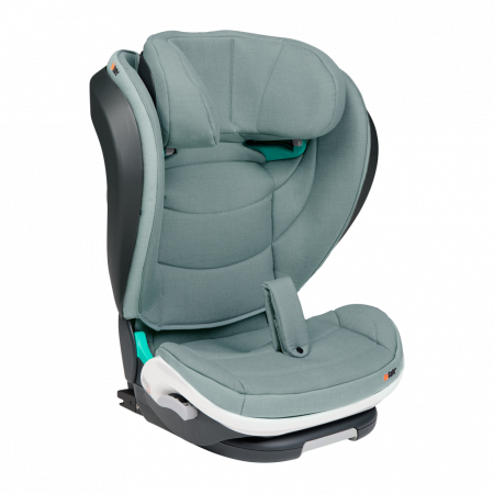 SCAUNE AUTO TIP ÎNALȚĂTOR CU SPĂTAR - Scaun auto Flex FIX 2 – Sea Green Mélange
