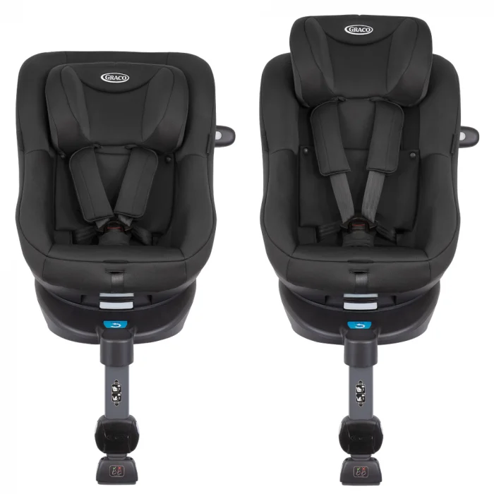 Scaun auto Graco rotativ 360 Turn2Me i-Size Midnight [2]