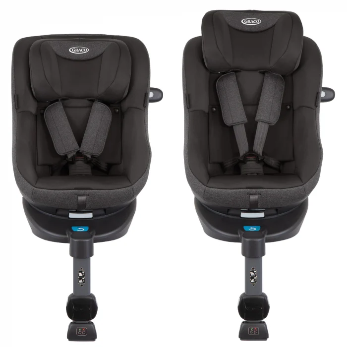 Scaun auto Graco rotativ 360 Turn2Me i-Size Heather [2]