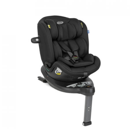 SCAUNE ROTATIVE - Scaun auto Graco rotativ 360 Turn2Me Grow 0-7 ani I-Size Midnight