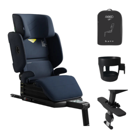 SCAUNE AUTO TIP ÎNALȚĂTOR CU SPĂTAR - scaun-auto-înălțător-axkid-up-glaciar-blue