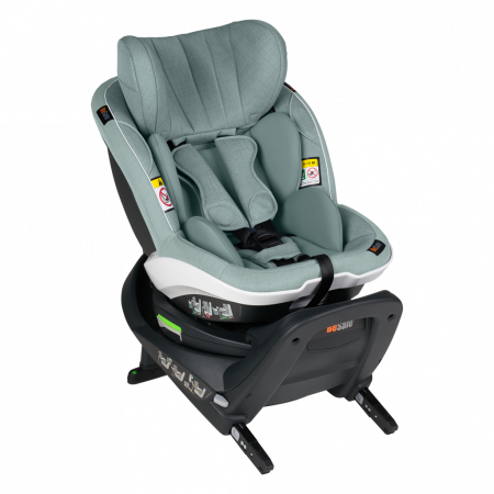 Scaun auto rotativ Besafe iZi Turn i-Size Sea Green [0]