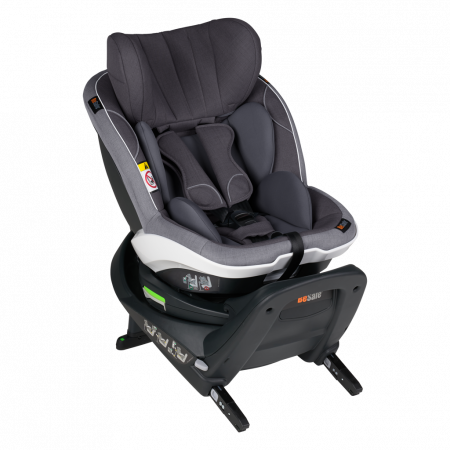 SCAUNE AUTO REAR FACING PRELUNGIT - Scaun auto rotativ Besafe iZi Twist i-Size Metallic Melange