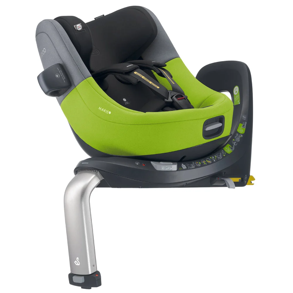 SCAUNE ROTATIVE - Scaun auto rotativ Swandoo Marie 5 i-Size Lime/Sesame Grey
