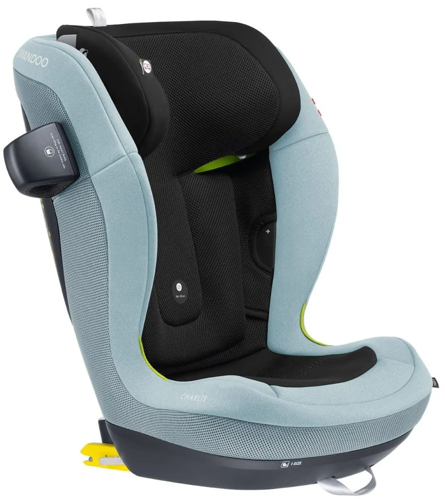 SCAUNE AUTO TIP ÎNALȚĂTOR CU SPĂTAR - Scaun auto Swandoo Charlie i-Size  Breezy Blue