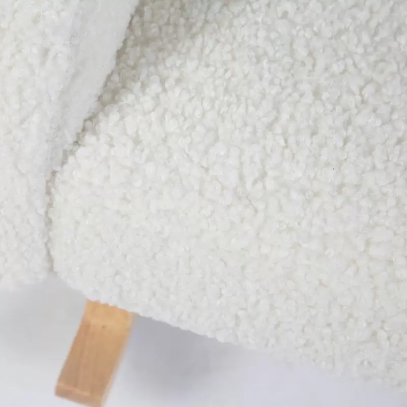 Scaun balansoar pentru copii Childhome Teddy Alb [2]