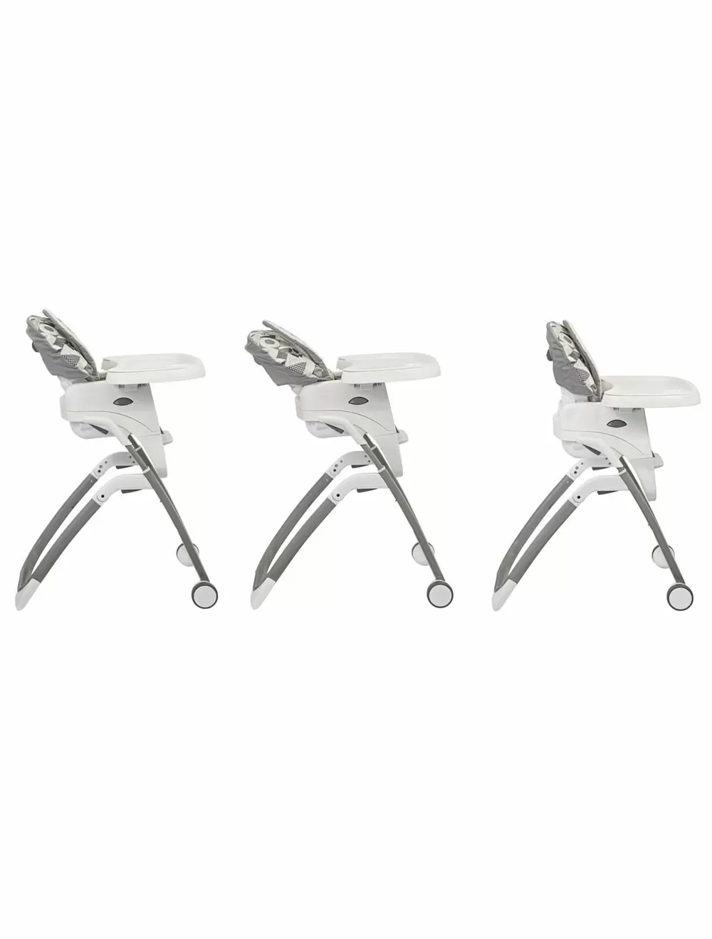 Scaun de masa Graco Duodiner DLX 6 in 1 Patchwork Grey [3]