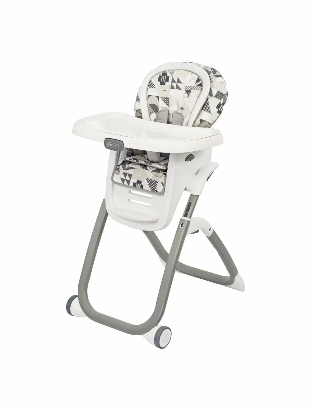 Scaun de masa Graco Duodiner DLX 6 in 1 Patchwork Grey [2]