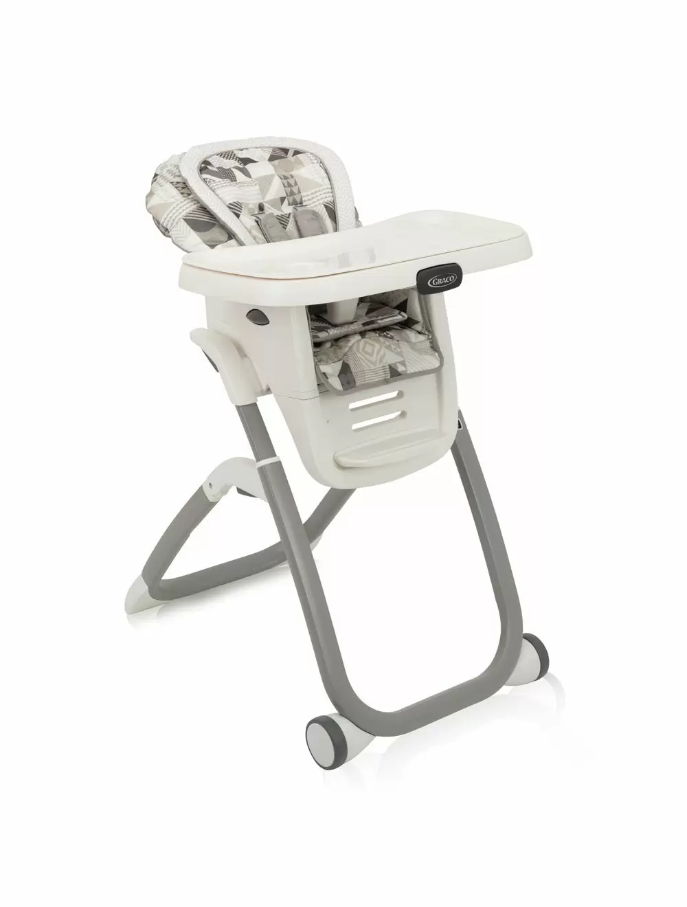 Scaun de masa Graco Duodiner DLX 6 in 1 Patchwork Grey [0]