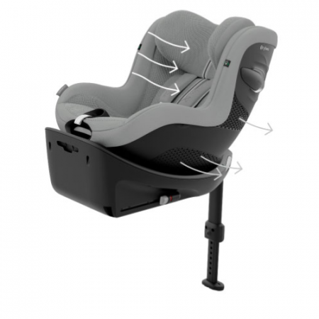 Scaun Auto Cybex Sirona G i-Size Plus Stone Grey [7]