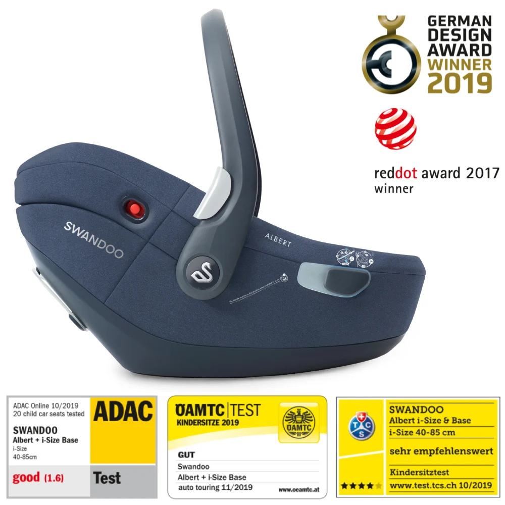 Scoica auto Swandoo Albert i-Size 1.2 Blueberry [5]