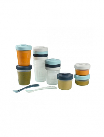Set 12 recipiente hrana Beaba Storm 2x90 ml, 4x150 ml, 6x250 ml [2]