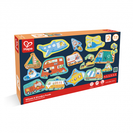 Set 15 puzzle-uri vehicule (18-36 luni) [1]