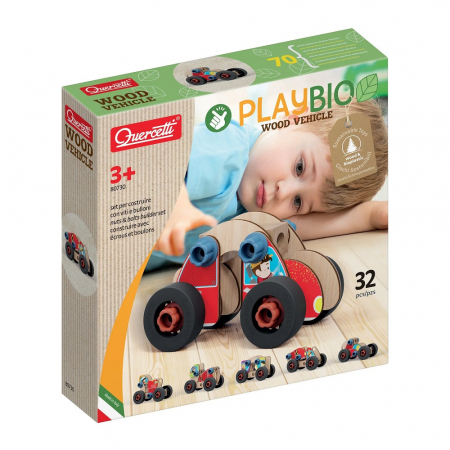 JOCURI EDUCATIVE - Set constructie vehicule Quercetti Bio