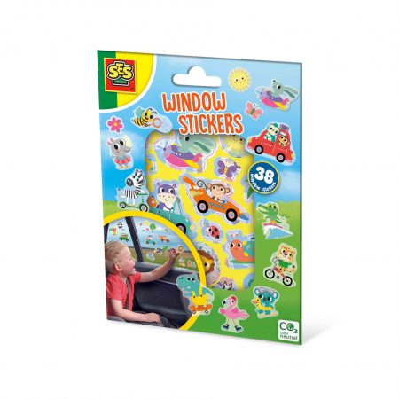 Arts and Crafts - Set creativ - Autocolante pentru fereastra