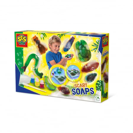 JUCARII & JOCURI - Set creativ copii - Sapun cu forme infricosatoare