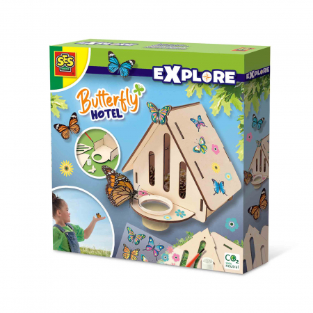 Arts and Crafts - Set creativ - Hotel pentru fluturi