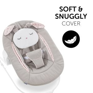 Sezlong Alpha Bouncer 2in1, Powder Bunny Beige Bloom [2]
