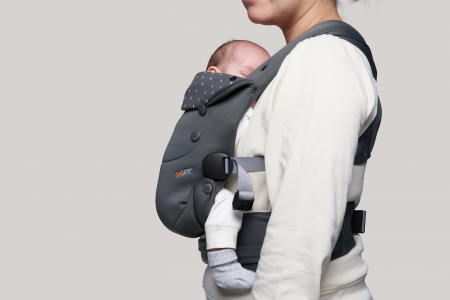 Sistem de purtare BeSafe Newborn Haven Anthracit [4]
