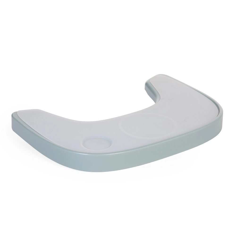 SCAUNE DE MASĂ PENTRU BEBELUȘI - Tavita scaun de masa Childhome Evolu + Protectie din silicon, Menta