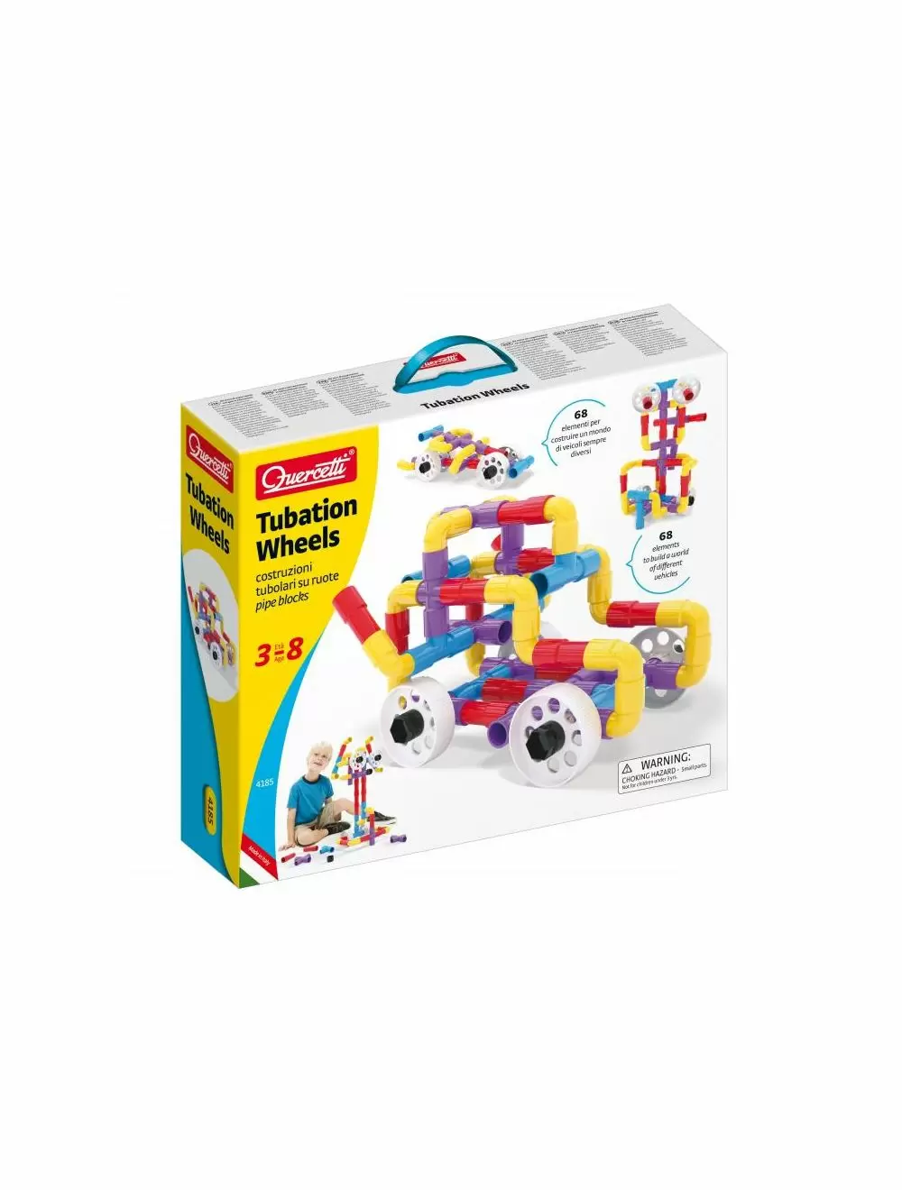 JOCURI EDUCATIVE - Tubation Wheels Quercetti