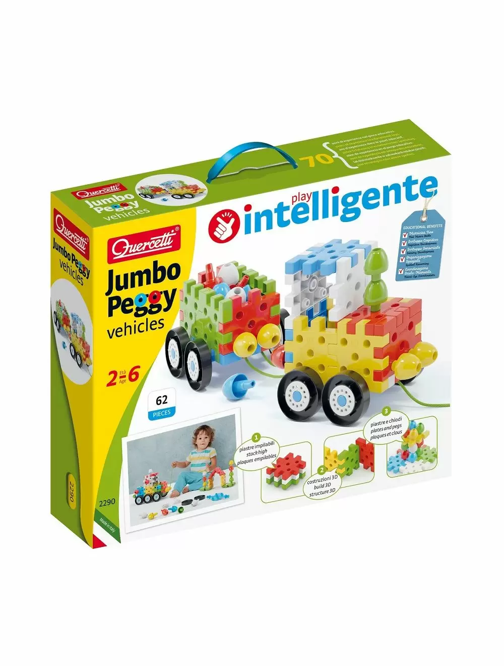 JUCARII & JOCURI - Vehicule Quercetti Jumbo Peggy